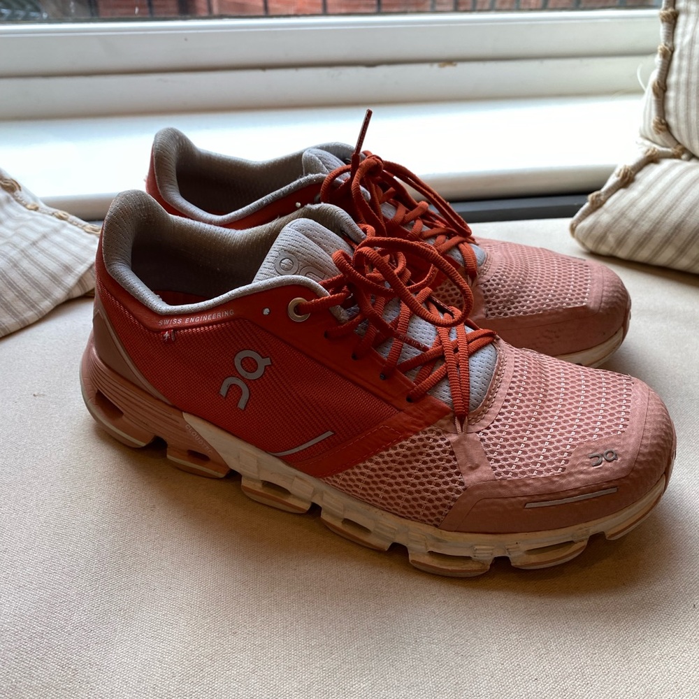 On cloud running shoes